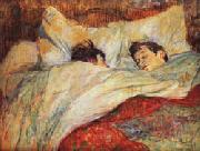 Henri De Toulouse-Lautrec The bed
